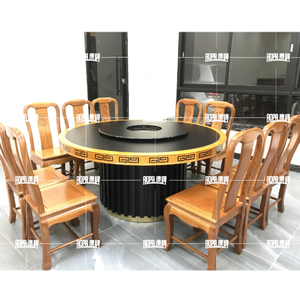 AOPA-mesa de comedor redonda para restaurantes, moderna y concisa, Comercial - Product Image 1