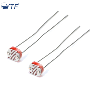 Điện Trở Chụp Ảnh Vỏ Kim Loại GL5549 Cds <span class=keywords><strong>LDR</strong></span> Điện Trở Nhạy Cảm Cảm Biến Ánh Sáng 5549 Cadmium Sulfide Cho Máy Dò Ngọn Lửa - Product Image 3