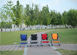 Sedia a Rotelle Manuale Pieghevole Leggera 2026, Ultima Versione, con Braccioli Regolabili <span class=keywords><strong>e</strong></span> Rimovibili - Product Image 5