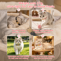Collier de Noël pour chat à dégagement rapide avec clochette, collier de sécurité mignon pour chat, collier de chat personnalisé, décoration, vente en gros, collier de chat à dégagement rapide