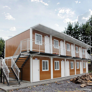 Casa Contenedor Verde de Lujo, Fácil de Instalar, Prefabricada de Acero Ligero, Modular, Moderna, de 40 Pies, para Uso como Apartamento, Diseño Industrial, <span class=keywords><strong>Sur</strong></span> - Product Image 1