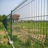 Panneau de clôture en fil métallique soudé 3D incurvé, maille 50x200mm, pour usage industriel, commercial, résidentiel et de sécurité, personnalisé en usine