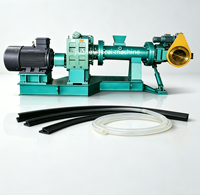Machine d'extrusion de caoutchouc à alimentation chaude et froide Jucai pour bandes d'étanchéité de portes et fenêtres en EPDM et silicone, tubes et profilés
