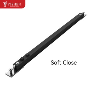 Hiện Đại Hình Chữ Nhật Đơn Lập Glass Phòng Tắm Nóng Bán Rõ Ràng Tempered Glass Nhôm Thẳng Cửa Trượt Cho Phòng Tập Thể Dục Khách Sạn Cho - Product Image 5