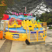 Zhengzhou Cheery manèges de carnaval jeux fou bus plateau tournant pause danse tour à vendre