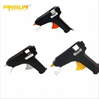 Pistolet à colle chaude électrique professionnel, buse en aluminium robuste, bâtons de colle de 11 mm pour le collage du bois, du tissu, du plastique, bricolage, artisanat
