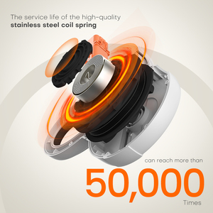 Luce Basic/ LED 5m regolabile riflettente piccolo e medio cane guinzaglio retrattile con sacchetto di cacca Dispenser - Product Image 3