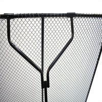 Tamis en maille d'extérieur 80 x 100 cm pour compost, utilisé pour séparer les feuilles du terreau
