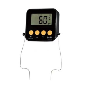 <strong>2026</strong> SW with Mobile Phone APP Waterproof HIGH QUALITY MINI STYLE Digital Plastic MateriaL Timer Function BBQ Thermometer - Product Image 1