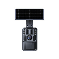 Caméra de chasse solaire 4K CMOS à moule privé d'usine, vision nocturne SD, suivi de la faune, Wi-Fi haute définition