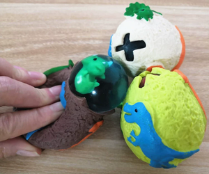 Nuevo huevo de <span class=keywords><strong>dinosaurio</strong></span> pellizco apretar huevo para incubar cachorros ventilar Globos de <span class=keywords><strong>agua</strong></span> adultos niños broma Tiktok Juguetes - Product Image 2