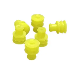 TE 281934-2 2000 PCS Per Pack Tyco Type 1.5 Series Yellow Sealing Ring Silicone High Temperature Sealing Waterproof Plug