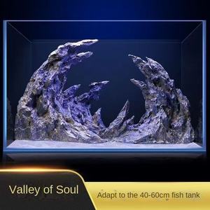 Set de Rocas Decorativas para Acuarios, Plantas Acuáticas, Piedras, Adornos Pequeños, Decoración Interior de Acuarios, Escenario de Cañón - Product Image 4