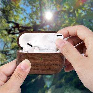 Nouveauté Étui en bois de haute qualité pour AirPods Pro <span class=keywords><strong>2</strong></span> Étuis Fabricant d'étuis pour Airpods 1 <span class=keywords><strong>2</strong></span> <span class=keywords><strong>3</strong></span> 4 - Product Image 5