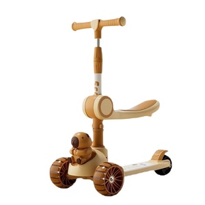 Trottinette Enfant Pliable 3 Roues avec Siège, Hauteur Réglable, Lumières et Musique – Vente en Gros - Product Image 5