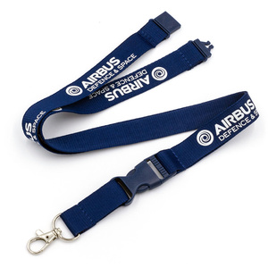 Low Price Custom Logo Printed Eco-Friendly Durable Polyester/Nylon Breakaway Lanyard Bulk Paracord