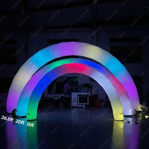 حفل زفاف مدخل الحلوى قوس البالون الديكور Rgb الرسالة أدى الإضاءة قوس الأحداث - Product Image 2