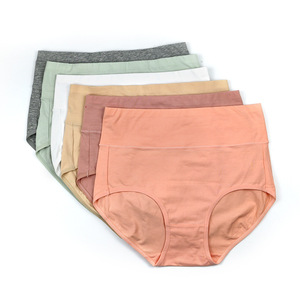 Mutandine <span class=keywords><strong>a</strong></span> vita alta da <span class=keywords><strong>donna</strong></span>, slip in cotone elasticizzato morbido, contenitivi e <span class=keywords><strong>a</strong></span> copertura totale, intimo <span class=keywords><strong>a</strong></span> vita alta per <span class=keywords><strong>donna</strong></span> - Product Image 5