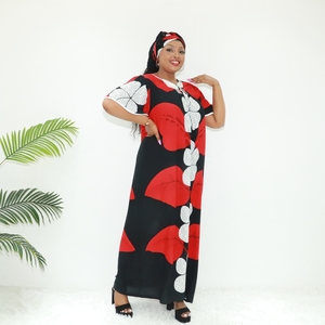 Vêtements islamiques <span class=keywords><strong>robe</strong></span> <span class=keywords><strong>boubou</strong></span> femmes en <span class=keywords><strong>pagne</strong></span> KT736-602FY Togo vêtements Dera - Product Image 5