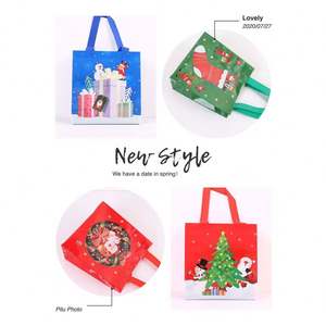 PROMO Fieltro Poliéster Bolsa de regalo de Navidad Decoración de Navidad - Product Image 6