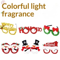 Nouvelles lunettes décoratives de Noël transfrontalières pour adultes et enfants, idéales comme cadeaux de Noël et articles de décoration de fêtes