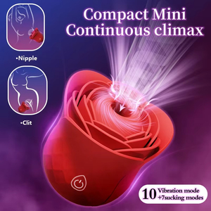 Đồ Chơi Hoa Hồng Máy Rung Dành Cho Nữ Hút Chân Không Kích Thích Mạnh Mẽ Hút Masturbator Núm Vú Clit Hút Nữ Đồ Chơi Tình Dục Người Lớn - Product Image 1