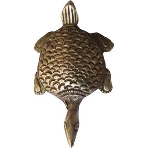 Artesanía hecha a mano de latón tortuga tribu arte único decoración del hogar artículo de regalo para decoración de oficina y accesorios decorativos - Product Image 2