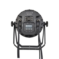QSE Lighting 4*50W Projecteur LED COB Slim Étanche IP65 RGBW Contrôle DMX512/Activé par le Son 4/8 Canaux Durée de Vie 50000 Heures