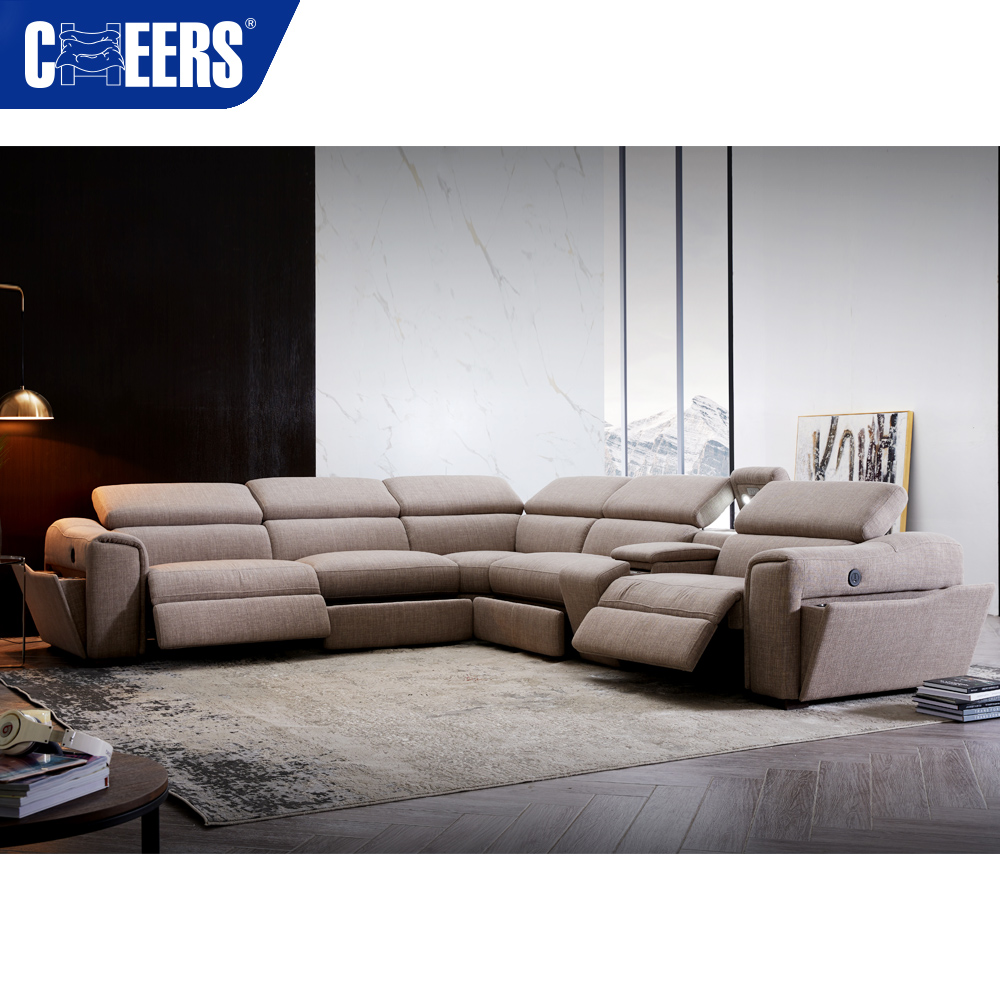 reclining corner sofa fabric