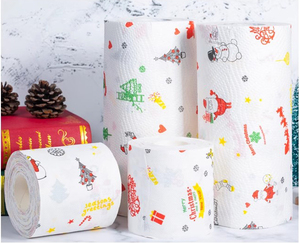 <span class=keywords><strong>Papier</strong></span> <span class=keywords><strong>toilette</strong></span> imprimé Père Noël 3 plis <span class=keywords><strong>en</strong></span> bois vierge Rouleau de <span class=keywords><strong>papier</strong></span> <span class=keywords><strong>toilette</strong></span> pour fête de Noël pour événement Mariage Décoratif - Product Image 4