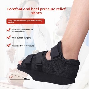 Calzado Ortopédico Postoperatorio para el Cuidado <span class=keywords><strong>de</strong></span> los Pies, Zapatos Ortopédicos con Punta Cuadrada para Pacientes Después <span class=keywords><strong>de</strong></span> una Cirugía - Product Image 3