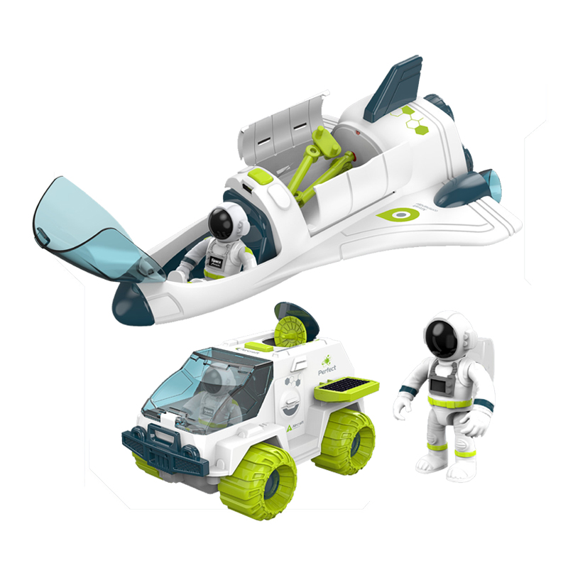 Изучение автомобиля B/O, космический корабль, игрушки для детей со звуком света