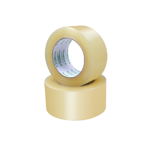 Biểu tượng tùy chỉnh in mang nhãn hiệu đóng gói băng <span class=keywords><strong>100m</strong></span> nước kích hoạt <span class=keywords><strong>Bopp</strong></span> băng với chất kết dính cao su cho độ bám dính mạnh mẽ - Product Image 6