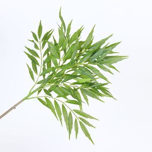Branche artificielle de Mahonia Fortunei Dream Castle, 30cm-100cm, PVC, plante décorative d'intérieur et d'extérieur - Product Image 2