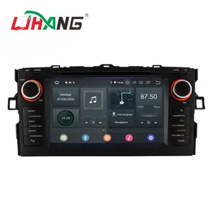 Автомобильный dvd-плеер LJHANG PX6, Android 114 + 64 ГБ, для TOYOTA auris 2008, радио, стерео, мультимедиа, gps-навигация
