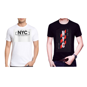 คุณภาพสูงและราคาต่ําขาย 220 Gsm เสื้อยืดPour Les Hommesพิมพ์ที่กําหนดเองผ้าฝ้าย 100 ผู้ชายเสื้อยืดเปล่าMade in Bangladesh - Product Image 5