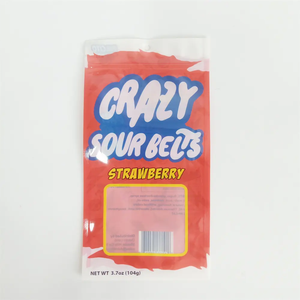 ถุงไมลาร์เกรดอาหารถุงลูกอมแบบนำกลับมาใช้ใหม่ได้สามด้านถุงน้ำตาลแบบมีซิปล็อคถุงน้ำตาลที่มีหน้าต่าง - Product Image 3