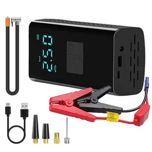 6000mAh 4 trong 1 xe nhảy khởi động với máy nén khí lốp Inflator 1000A đỉnh cao Power Battery Charger Booster