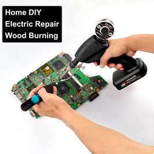 <span class=keywords><strong>Soldador</strong></span> inalámbrico 80W <span class=keywords><strong>soldador</strong></span> DC 12V baterí<span class=keywords><strong>a</strong></span> de iones de litio incorporada 30s pistola de soldadura de calentamiento rápido para reparar soldadura - Product Image 6