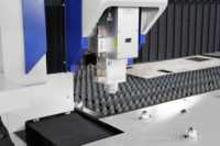 Machine de découpe laser à fibre pour conduits HVAC Machine de découpe de métal en acier