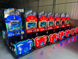 Trẻ em <span class=keywords><strong>Arcade</strong></span> đua xe Mô phỏng trò chơi máy xu hoạt động 220V để giải trí - Product Image 4