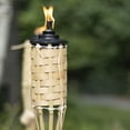 <b>Mainstays</b> DB 57-Inch Bamboo Outdoor Lighting Decor Elegant Yard Torch for Lawn and Garden - Product Image 2