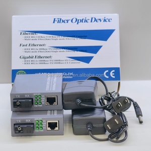 ตัวแปลงสื่อกลางไฟเบอร์แบบเส้นเดียวความเร็วระดับกิกะบิตตามมาตรฐาน Netlink ชุด A+B ระยะทาง3กม. โหมดเดี่ยวตัวรับส่งสัญญาณใยแก้วนำแสง10/100/1000Mbps - Product Image 3