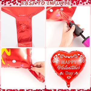 Wholesale 18-Inch Thick Heart-Shaped 'I Love You' Helium Aluminum Foil Eco-Friendly <b>Balloons</b> for Wedding <b>Valentine's</b> Day - Product Image 4
