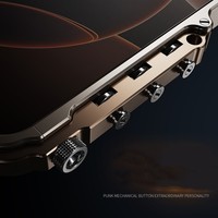 Nouvelle Coque de Téléphone Haut de Gamme Design Blindé en Métal Anti-Chute Dissipation Thermique Housse de Protection pour iPhone 17 18 Pro Max