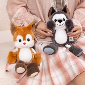 Muñecos de Peluche de la Serie Cartoon <span class=keywords><strong>Alan</strong></span>, Cachorro y Perrito, Regalos de Cumpleaños para Niños, Llaveros para Mochila, Poliéster, Algodón PP - Product Image 2
