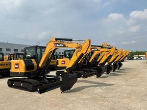 Excavatrice SANY SY60 de 6 tonnes avec moteur Isuzu, composants PLC et engrenages, modèles SY55C, SY75C, SY60C - Product Image 3