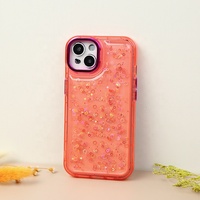 Vente chaude bulle paillettes 360 coque de téléphone proctor estuches fundas housse de téléphone portable pour iphone 15 tecno spark 10c xiaomi note 10