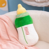 Boneka Plush Mainan Baru Warna-warni, Bantal Botol Bayi, Boneka Plush Lembut untuk Anak-anak