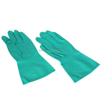 Gants en nitrile bleu 12 "Guantes De Nitrilo Long Gants de travail industriel en nitrile
